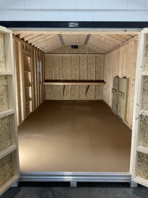 10'x20' Ranch Gable Wood Panel Shed