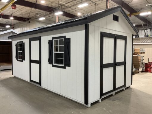 10'x20' Ranch Gable Wood Panel Shed
