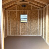 10'x12' Economy Ranch Gable Wood Shed