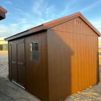 10'x12' Economy Ranch Gable Wood Shed