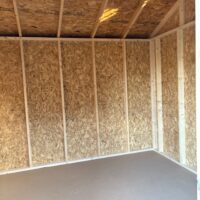 10'x12' Economy Ranch Gable Wood Shed