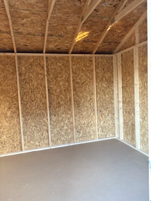 10'x12' Economy Ranch Gable Wood Shed