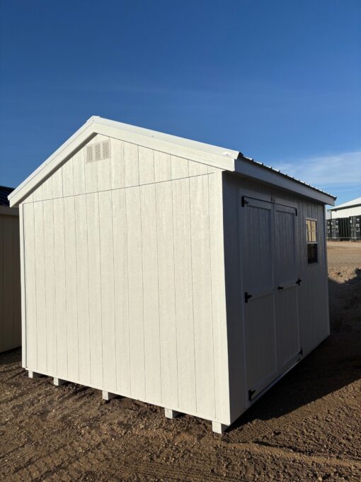10'x12' Economy Ranch Gable Wood Shed