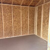 10'x12' Economy Ranch Gable Wood Shed