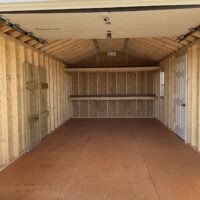 12'x24' Ranch Gable Wood Panel Garage