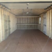 12'x24' Ranch Gable Wood Panel Garage