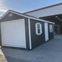 12'x24' Ranch Gable Wood Panel Garage