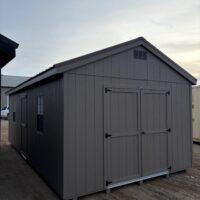 12'x24' Economy Ranch Gable Wood Shed