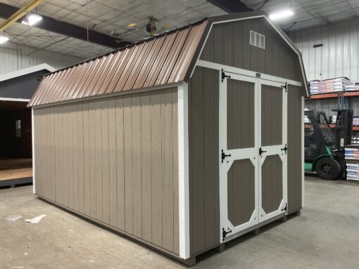 10'x16' High Barn Wood Panel Shed
