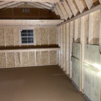 10'x16' High Barn Wood Panel Shed