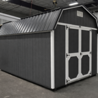 10'x16' High Barn Wood Panel Shed