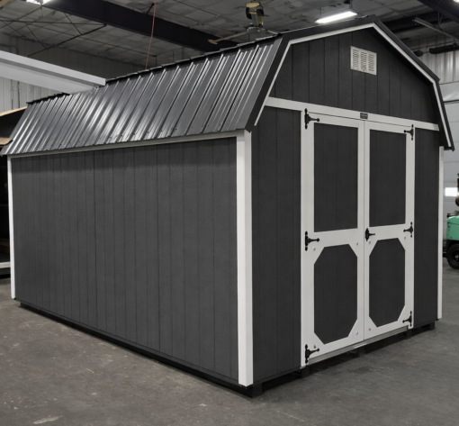 10'x16' High Barn Wood Panel Shed