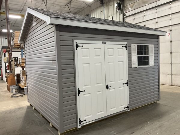10'x12' Ranch Gable Vinyl Shed
