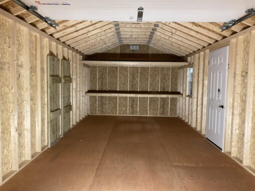 12'x24' Ranch Gable Wood Panel Garage