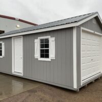 69968 12'x24' Ranch Gable Wood Panel Garage