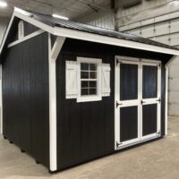 69973 10'x12' Quaker Gable Wood Panel Shed