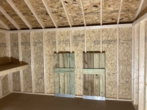 69978-2 10'x12' Quaker Gable Wood Panel Shed