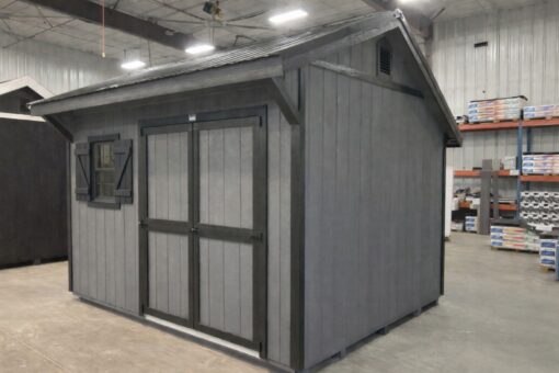 10'x12' Quaker Gable Wood Panel Shed