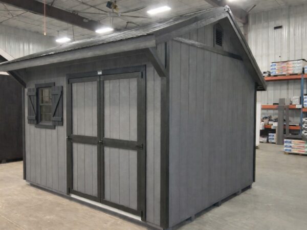 10'x12' Quaker Gable Wood Panel Shed