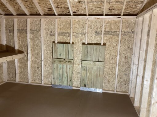 69983-2 10'x12' Quaker Gable Wood Panel Shed