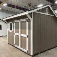 69983 10'x12' Quaker Gable Wood Panel Shed