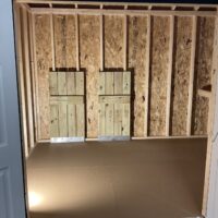 8'x12' Ranch Gable Vinyl Shed