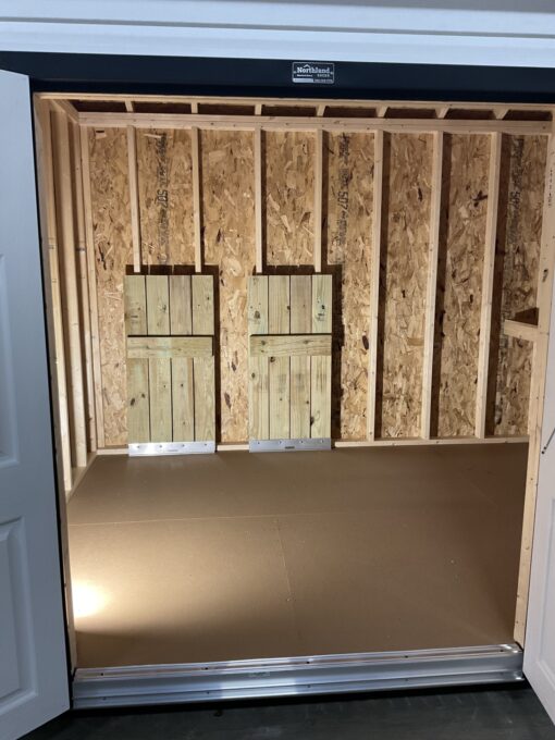 8'x12' Ranch Gable Vinyl Shed