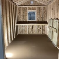 8'x12' Ranch Gable Vinyl Shed