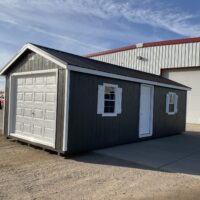 12'x28' Ranch Gable Wood Panel Garage