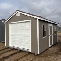 70026 12'x16' Economy Ranch Wood Panel Garage
