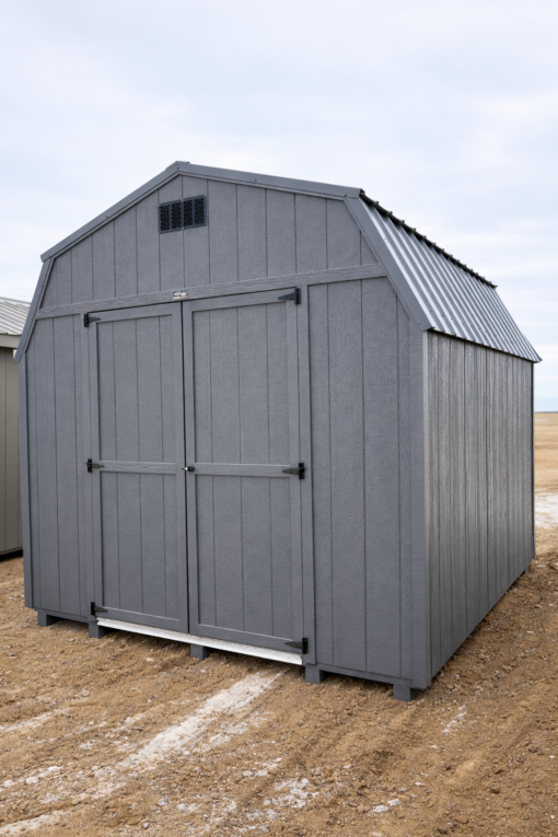 10'x12' Economy High Barn Wood Shed
