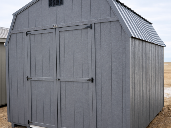 10'x12' Economy High Barn Wood Shed