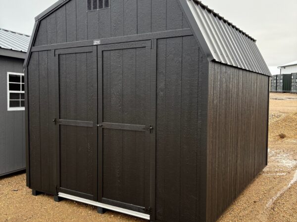 10'x12' Economy High Barn Wood Shed