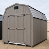 10'x12' Economy High Barn Wood Shed