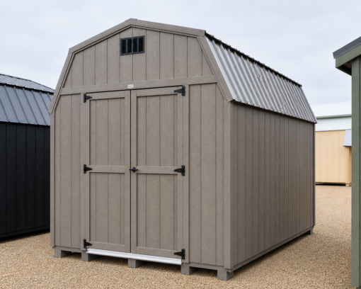 10'x12' Economy High Barn Wood Shed