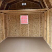 10'x12' Economy High Barn Wood Shed