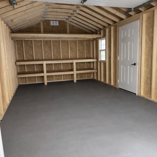 12'x20' Ranch Gable Wood Panel Garage