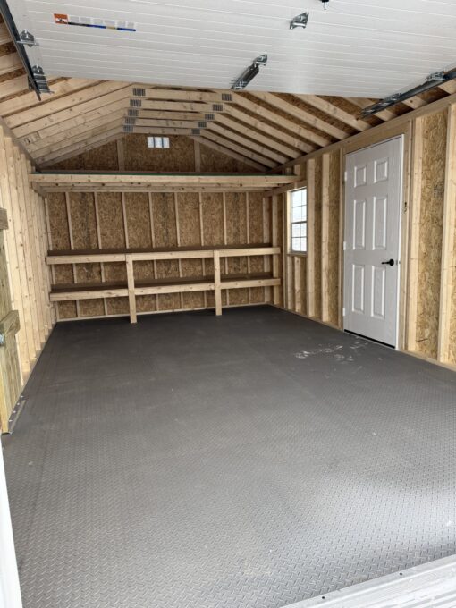 12'x20' Ranch Gable Wood Panel Garage