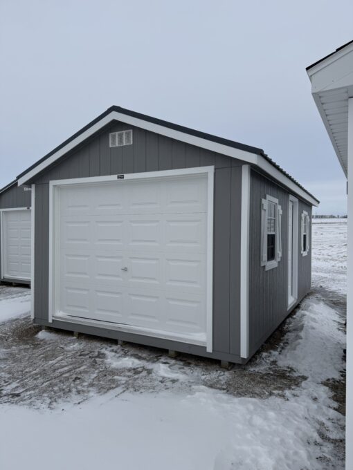 12'x20' Ranch Gable Wood Panel Garage