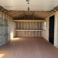 12'x20' Ranch Gable Wood Panel Garage