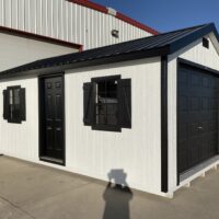 70076 12'x20' Ranch Gable Wood Panel Garage