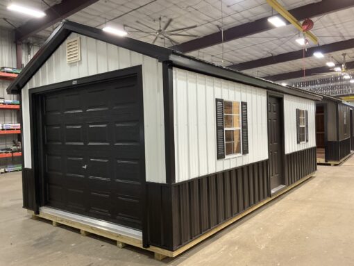 12'x24' Ranch Gable Metal Garage