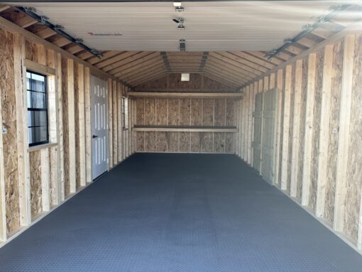 70097-1 12'x24' Ranch Gable Metal Garage