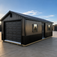 12'x24' Ranch Gable Metal Garage