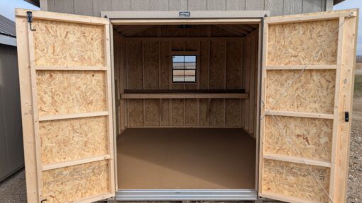 10'x12' Ranch Gable Wood Panel Shed