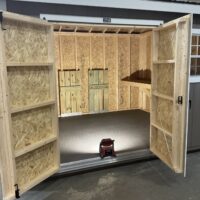 10'x12' Ranch Gable Wood Panel Shed