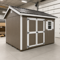 10'x12' Ranch Gable Wood Panel Shed