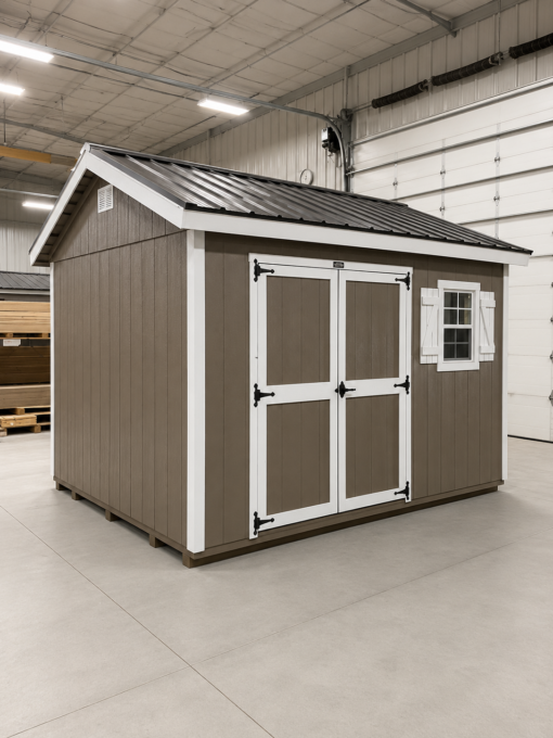 10'x12' Ranch Gable Wood Panel Shed
