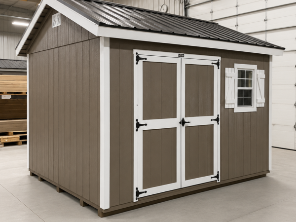 10'x12' Ranch Gable Wood Panel Shed
