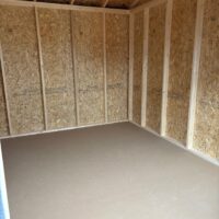 12'x16' Economy Ranch Gable Wood Shed